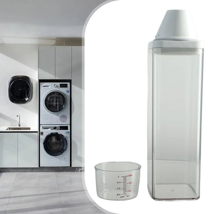 1PC High Quality Laundry Detergent Dispenser For Laundry Detergent Powder Kitchen Plastic Airtight Food Storage Containers