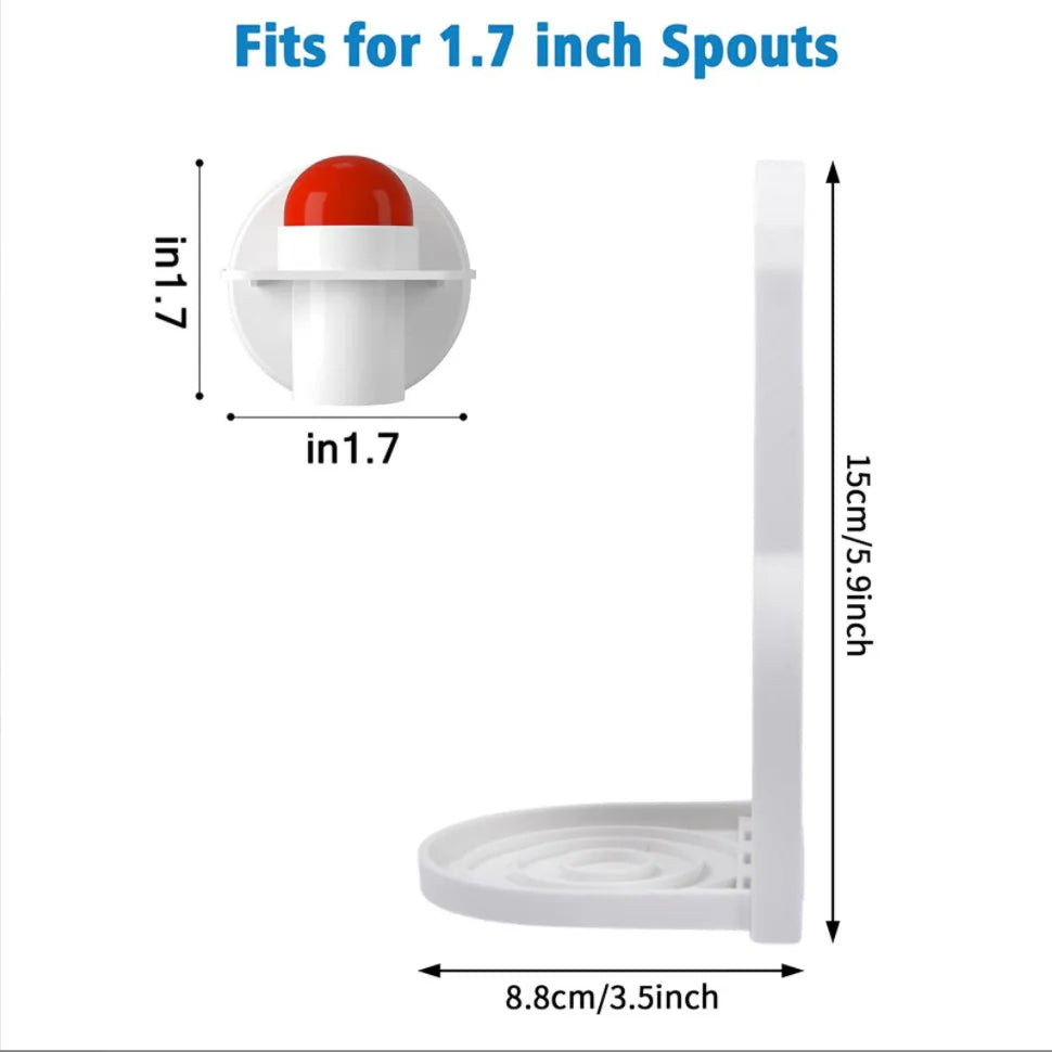 Laundry Detergent Cup Holder Prevents Dripping On a Foldable Stand Laundry Detergent Holder