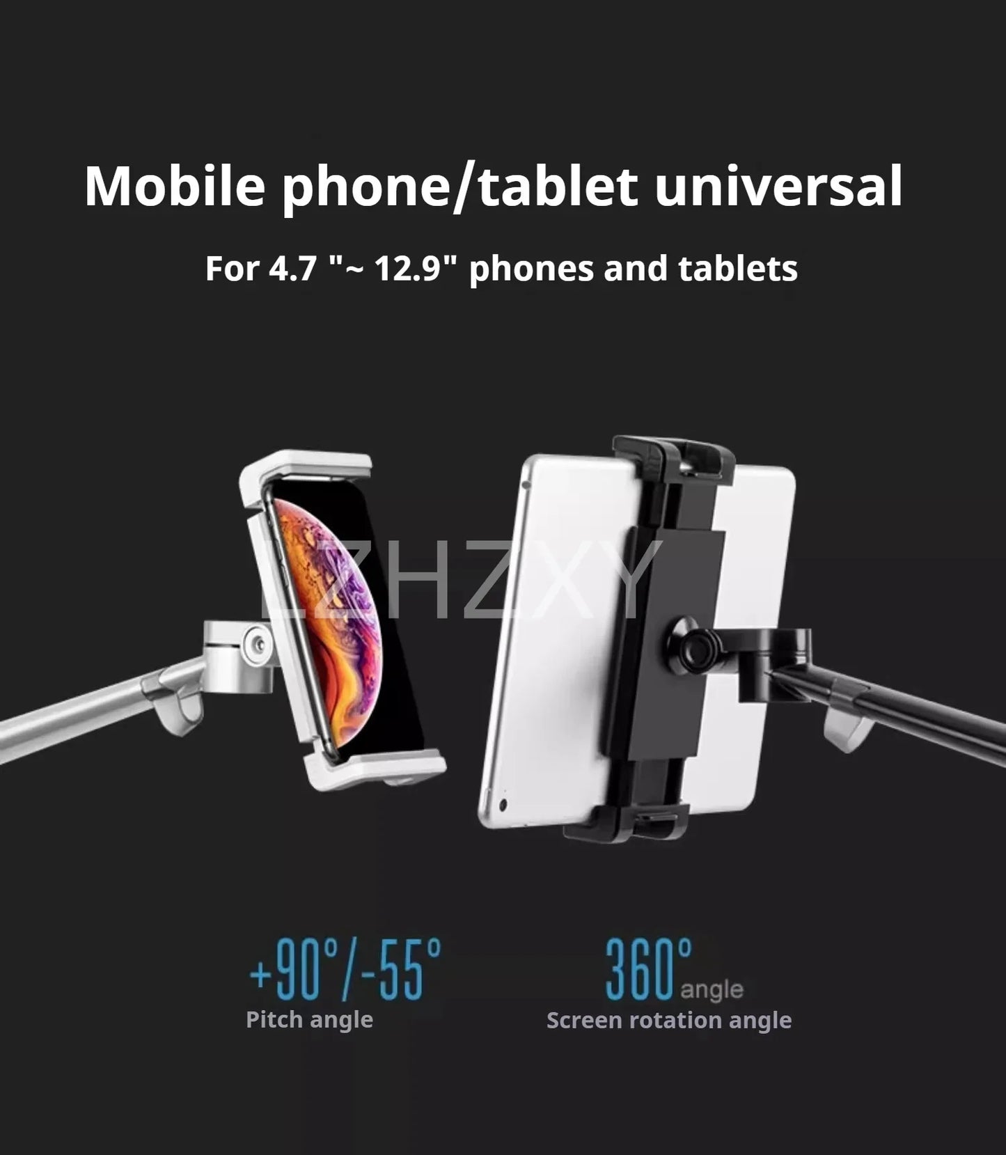 The laptop stand movable suspended and adjustable and the lazy reading stand standing Laptop Parts Accessories Office equipment