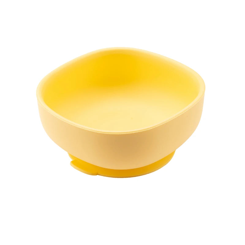 New Silicone Baby Feeding Bowl Tableware for Kids Waterproof Suction Bowl Feeding Bowl BPA Free Silicone Dishes for Baby Bowl