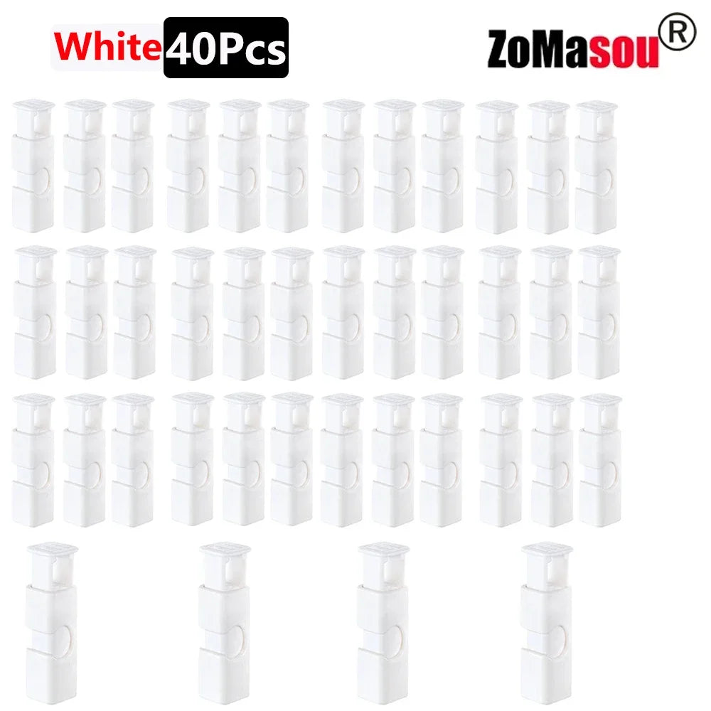 50/1Pcs Reusable Food Sealing Clips Bread Storage Bag Clips For Snack Wrap Bags Spring Clamp Kitchen Organization Sealing Clamp