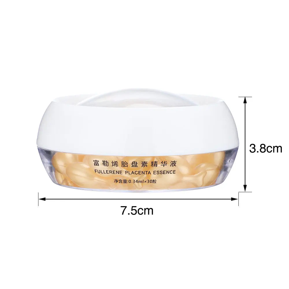 30Pcs Hyaluronic Acid Capsules Serum Hydrating Repair Moisturizing Essence Liquid Facial Deeply Nourishes Firming Skin Care