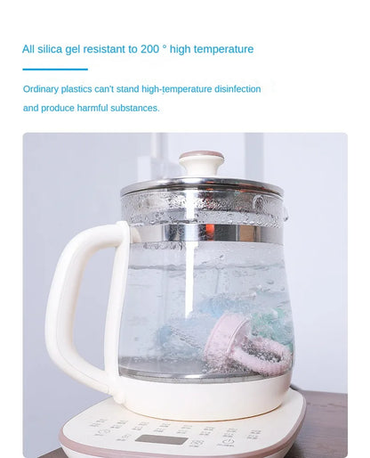 1pcs Food Bite Bag Feeder Fruit Vegetable Feeding Food Grade Silicone Feeding Tableware Silicone Baby Pacifier Bottle Feeder