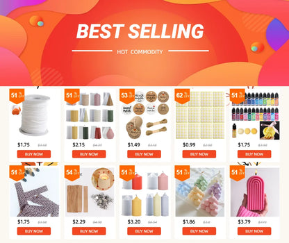 Spire Cylindrical Plastic Candle Mold DIY Geometric Conjoined Church Top Candles Making Supplies DIY Retro Church Wedding Decor