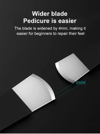 Stainless Steel Hand Foot File Callus Cuticle Dead Skin Removal Manicure Feet Pedicure Knife Toe Nail Scraper Foot Care Tools