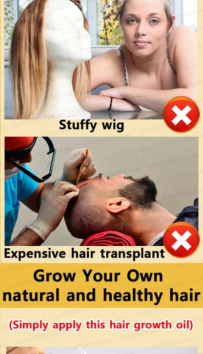 The latest hair serum for 2025. Quickly repair hair follicles and say goodbye to hair loss.