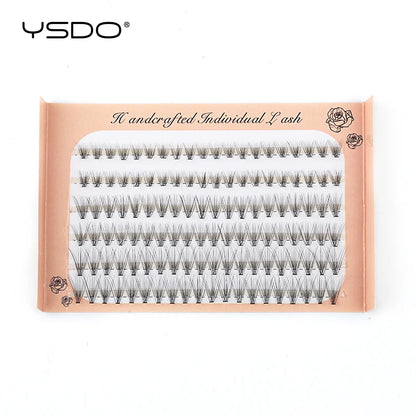 DIY Lash Extension Kit Lash Individual Lashes Clusters8-16mm With Waterproof Lash Bond And Seal Eyelash Tweezers Lash Kit