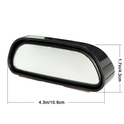 Universal Car Mirror 360° Adjustable Wide Angle Side Rear Mirrors blind spot Snap way for Parking Auxiliary Rear View Mirror