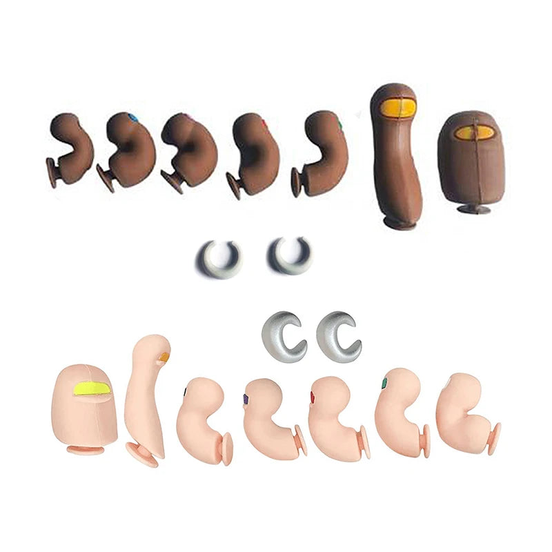 Fingers For Crocs Shoe Decoration Accessories 3d Toe Charms For Crocs Funny Simulation Foot Thumb Shoe Charms Decoration