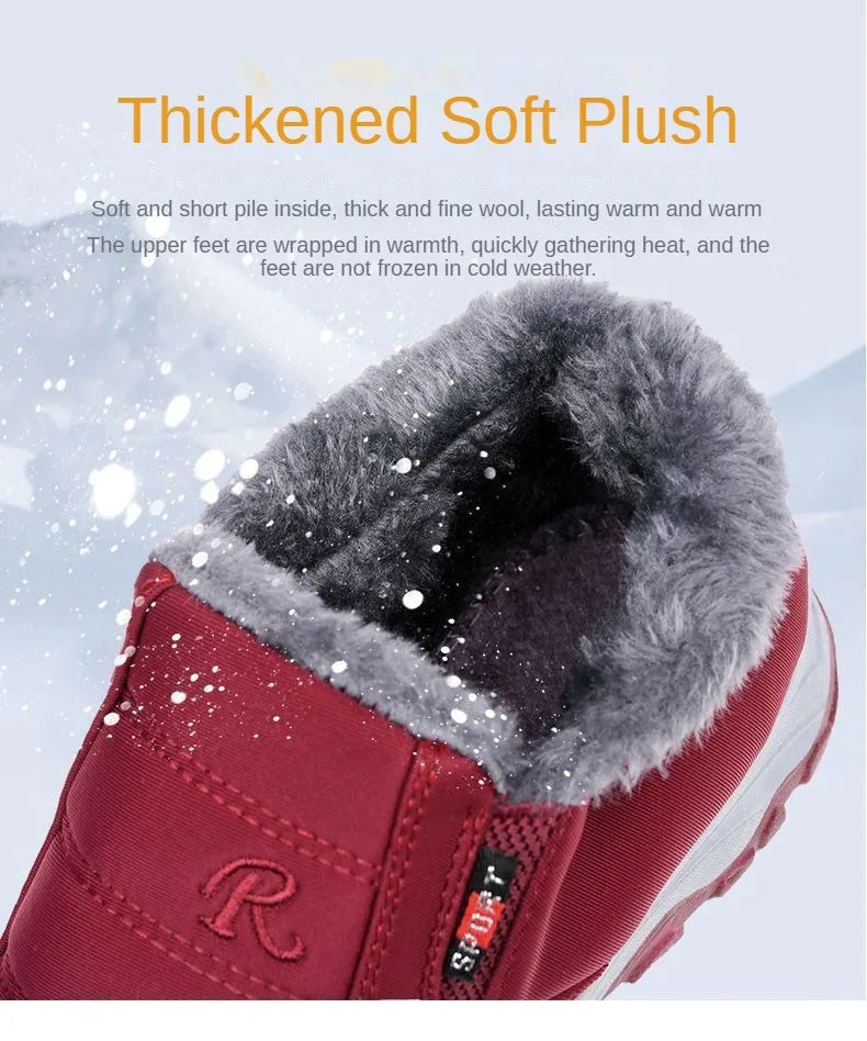 Men's Shoes Autumn Winter Casual Cotton Warm Wear Resistant Chunky Sole Affordable Free Shipping