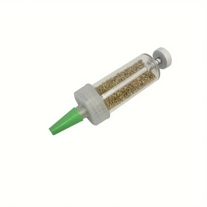 1pc Handheld Seed Dispenser, Mini Manual Seeder Tool for Garden Planting, Flower Pot & Garden Bed Essential Gardening Supplies