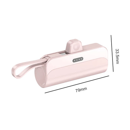 Mini Power Bank 5000mAh Portable Mobile Phone Charger External Battery Power Bank Plug Play For iPhone Samsung Xiaomi Power Bank