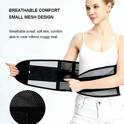 Back Braces for Lower Back Pain Relief with 5 Stays,Breathable Back Support Belt for Men/Women,Anti-skid lumbar support belt