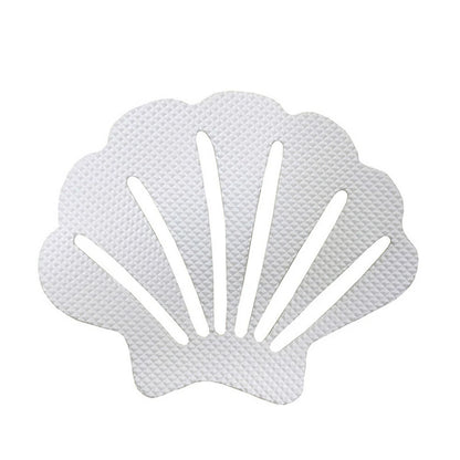 12pcs Shell Shape Anti Slip Stickers Anti Slip Bath Grip Stickers Shower Strips Pad Waterproof Adhesive Floor Safety Tape