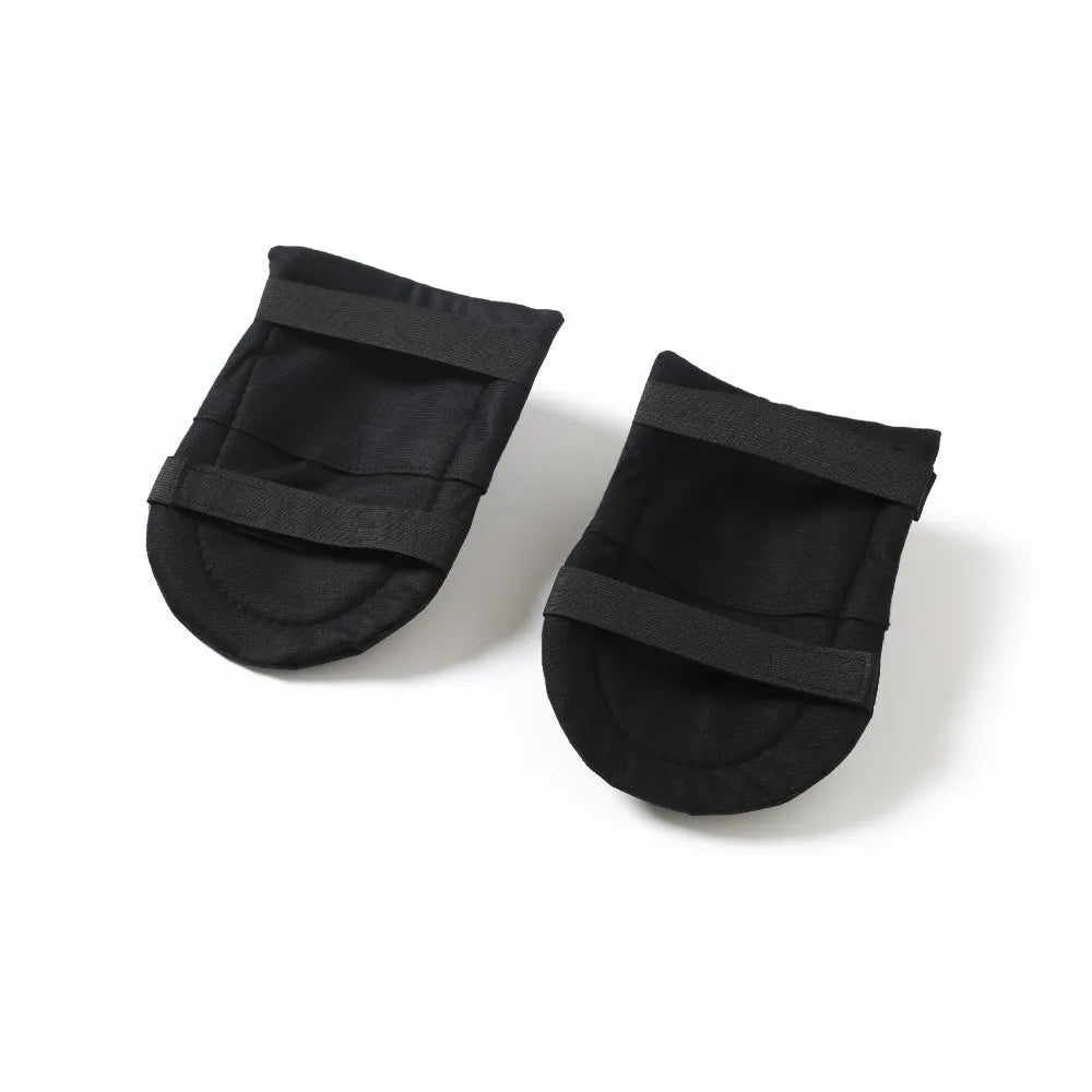 Practical Soft Work Knee Pads Protective Padding Black Professional Knee Pads Adjustable Straps Protective Knee Pads Hiking