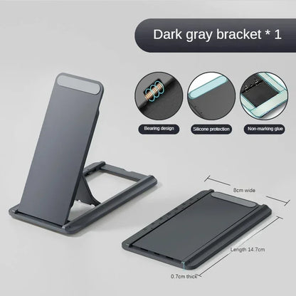 Universal Tablet Stand Foldable Storage Portable Sticky Creative Tablet Bracket for Ipad Desktop E-Reader Bracket Tablet Holder