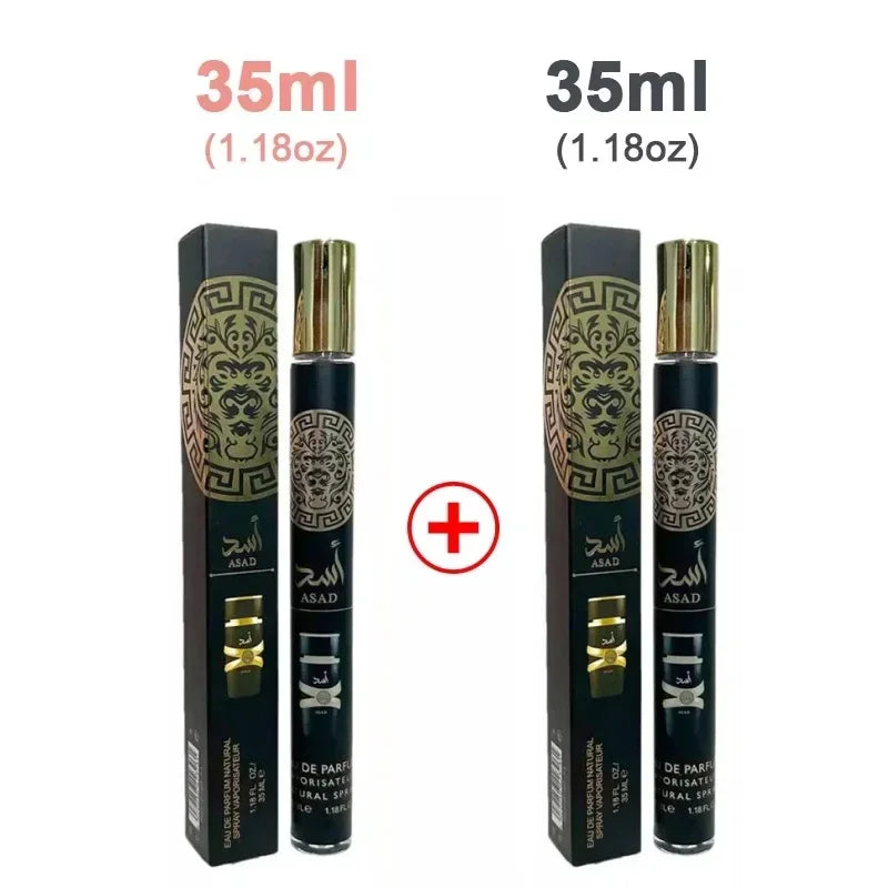 35ml Arabian Perfumes Lasting Fragrance Spray Floral Scent Eau De Parfum Cologne Deodorants High Quality Gifts Small Test Tube