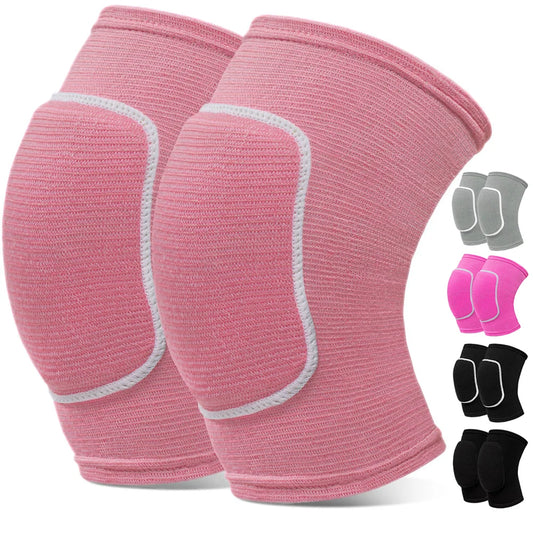 Volleyball Knee Pads for Dancers Men Women Kids Soft Breathable Knees Protective Football Dance Yoga Tennis Running Cycling Use