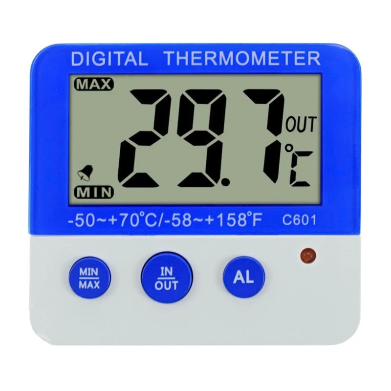 Refrigerator Fridge Thermometer for Indoor Outdoor Freezer Room Thermometer Dropship