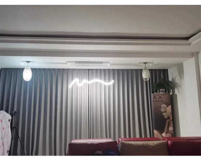 Dining Room Lamp Chandelier Light Luxury Lamps Modern Minimalist Dining Room Dining Table Bar Nordic Minimalist Strip 2025 New