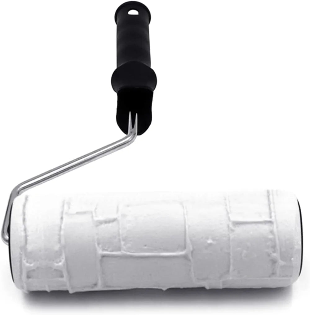 Paint Roller Painting Tool for Wall Rubber Protection Stamp Polyurethane Textured Paint Pottery Wheel Embossed Paint Roller