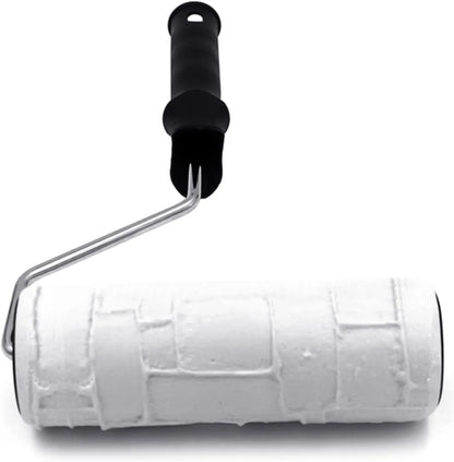 Paint Roller Painting Tool for Wall Rubber Protection Stamp Polyurethane Textured Paint Pottery Wheel Embossed Paint Roller