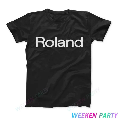 2025 T-shirts Are Selling Well in Summer Piano, Electric Drum, Electric Guitar, American Round-neck Neutral Cotton T-shirt