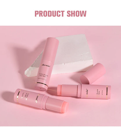 Korean Pink Hydrating Stick Extract Deep Hydrating Facial Skin Multi-functional Pink Balm Stick Skin Care Makeup Base Products
