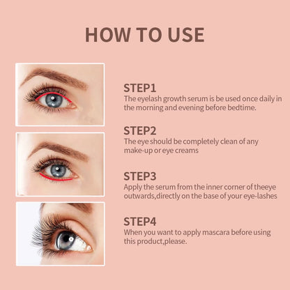 Eyelash Growth Serum Natural Medicine Treatment Lash Nourishing Serum For Eyelashes Enhancer Lengthening Eyelash Serum Thicker