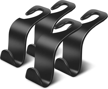 Car Seat Headrest Hook Vehicle Backpack Hooks Hanger Vehicles Holder Organizer for Purses,Bags,Cloths,Car Water Bottle Hook Seat