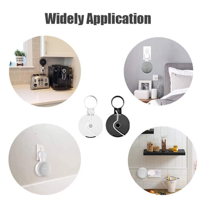 Outlet Wall Mount Stand For Google Home Mini (1st Gen) Google Nest Mini (2st Gen) Cord Management For Google Mini Speaker Holder