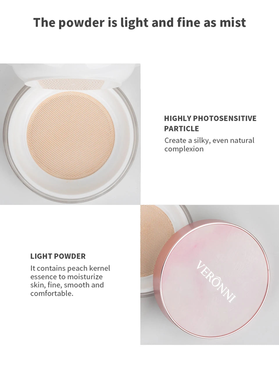 Face Loose Powder Matte Translucent Setting Powder Cosmetics Waterproof Oil-control Professional Lasting Makeup Women Cosmetics