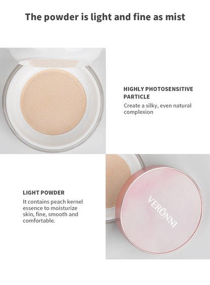 Face Loose Powder Matte Translucent Setting Powder Cosmetics Waterproof Oil-control Professional Lasting Makeup Women Cosmetics