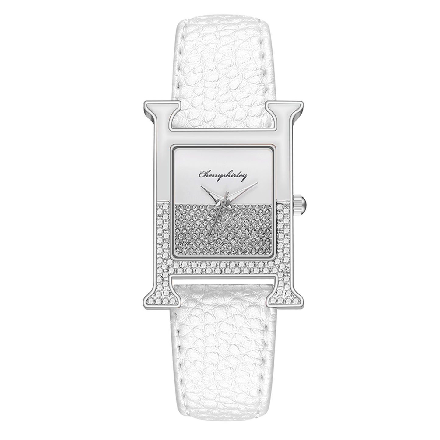 Analog Quartz Watch Casual Watch Ladies Strap Leather Women'S Watch Small Watch Women Elegant Classic Square Watch Reloj Mujer