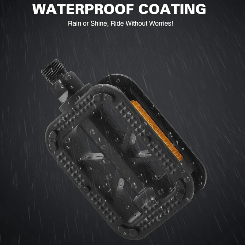 1 Pair Bicycle Pedals Ultralight MTB Road Pedals Bicycle MTB Accessories Foot Pedals Anti-skid Pedals Standard Universal Pedals