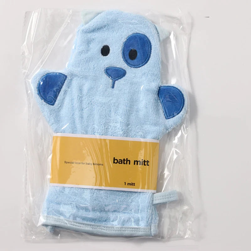 Baby Bath Wipe Baby Rubbing Bath Towel Bath Cotton Soft Towel Material Bath Wipe Neonatal Supplies