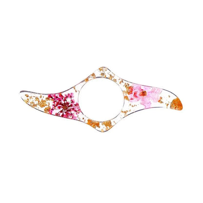 Book Accessories Acrylic Thumb Book Support Dried Flower Spreader Thumb Book Brace Colorful Smooth Book Page Holders Book Lovers