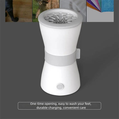 Portable Pet Feet Washer 2 Modes Low Noise Dog Paw Automatic Cleaning Machine Easy Operation Comfortable Pet Foot Washer Cup