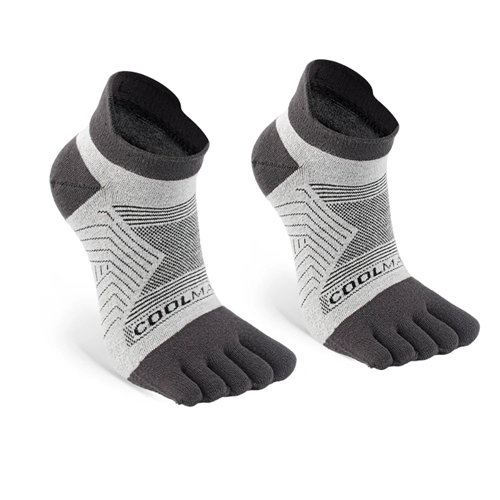1 Double Running Five Finger Socks Summer Thin Breathable Sports Socks Off-road Running Professional Sports Quick Drying Socks