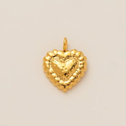 1 Love Blessing Series Pendant Accessory from Europe and America, DIY Accessory Gold Plated and Color Preserved