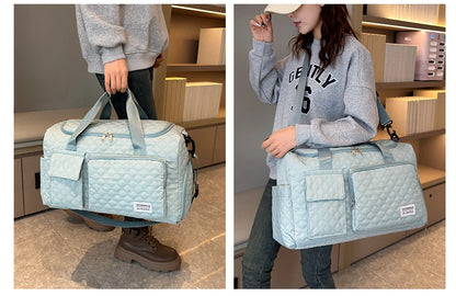 Fashion Travel Bag Handbags Large Capacity Carry On Luggage Bags Men Women Shoulder Outdoor Tote Waterproof Sport Gym Bag