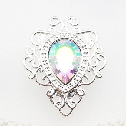 10 pieces of new crystal sewing accessories, sewing accessories, decorations, artificial accessories, used to decorate the party