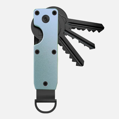 Innovative Metal Key Organizer with Screwdriver Minimalist Key Case Holder Holds 2-6 Keys Keys Bag for Keys Less Than 6.2cm