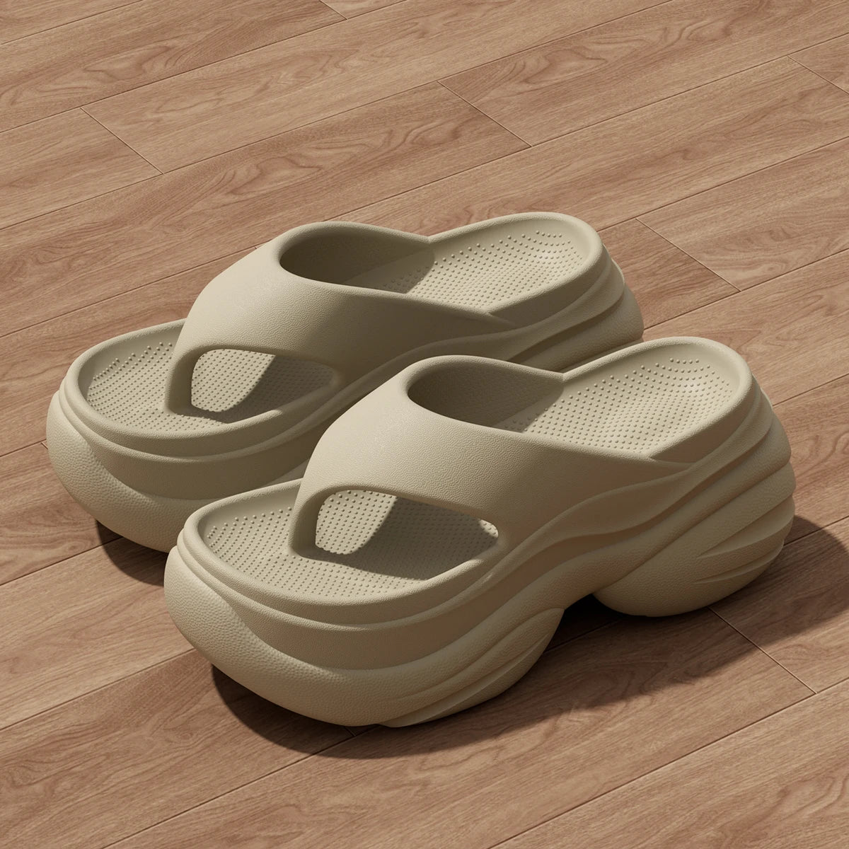 Summer Women Flip-flops Increase Non-slip Platform Slippers Fashion Comfortable Casual Slippers