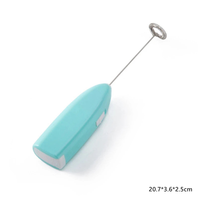 1 PCS Milk Frother Handheld Mixer Foamer Coffee Maker Egg Beater Cappuccino Stirrer Mini Portable Blender Kitchen Whisk Tool