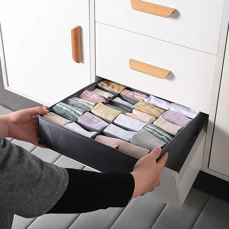 Bedroom Cabinet Drawer Organizer Bra Socks Underwear Organizer Box Closet Clothes Organizer Wardrobe Clothing Storage Organizers