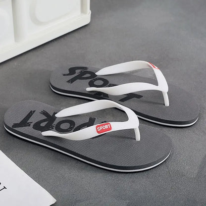 Flip Flops Slippers for Men Outdoor Beach Sandals Man Designer Luxury Fun Elegant Original Low Price 2025 Fashion Trend Shoes