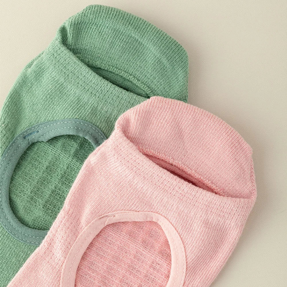 Yoga Socks for Women toe socks non slip Pilates class Hollow out Breathable anti-slip socks five fingers aerobics cotton socks