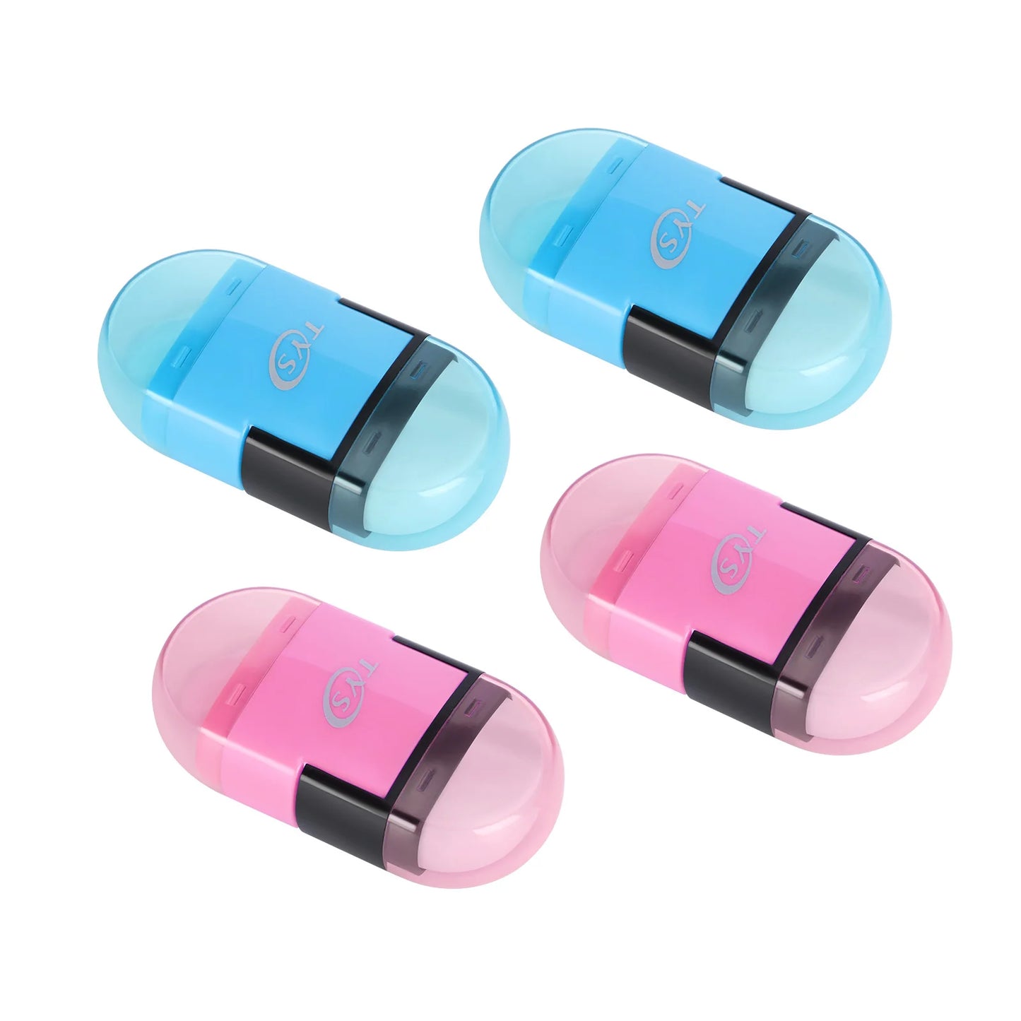 Pencil Sharpener With Eraser  Dual-Purpose Student supplies Cute Stationery Back to School