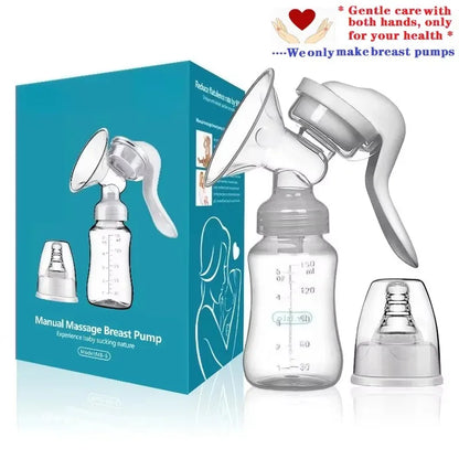 Popular baby breast pump, manual breast pump, breast milk bottle breast pumppostpartum product, breast pump without bisphenol A